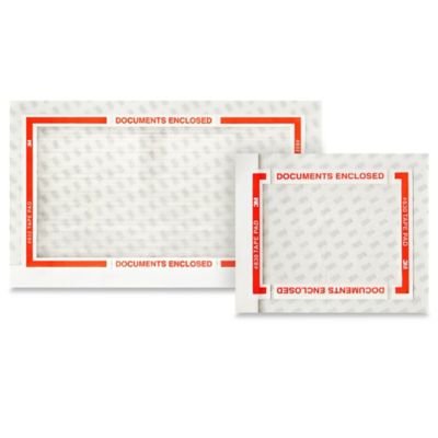 Plastic Label Holders - Adhesive Back, 2 x 3 - ULINE - Carton of 25 - S-21785