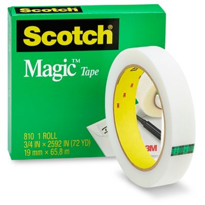 3M 600 Scotch® Transparent Tape - 1/2 x 36 yds S-10212 - Uline