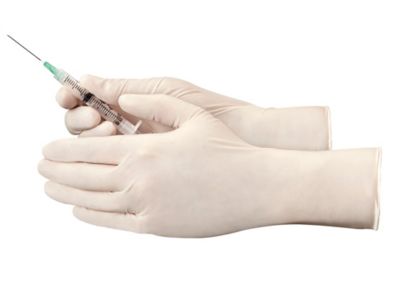 Gants en nitrile stériles pour salle blanche