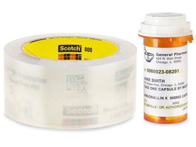 3M 800 – Ruban adhésif de protection d'étiquettes