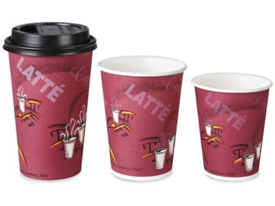 Solo Paper Hot Cups 16 Oz Maroon Carton Of 300 Cups - Office Depot