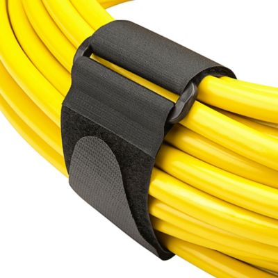 Velcro® Brand Cable Ties - 1/2 x 8, Black S-19436 - Uline