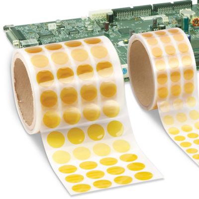 Tape Dots - Loop, White, 5/8 S-14546 - Uline