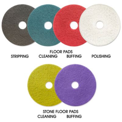 Floor Pads for Buffing, Scrubbing, Polishing & Cleaning
