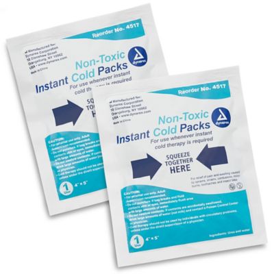 Case of 80 Instant Cold Packs