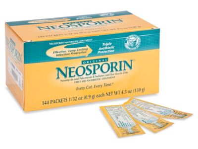 Efternavn Lav en seng sneen Neosporin® Packets, Single Use Neosporin® in Stock - ULINE