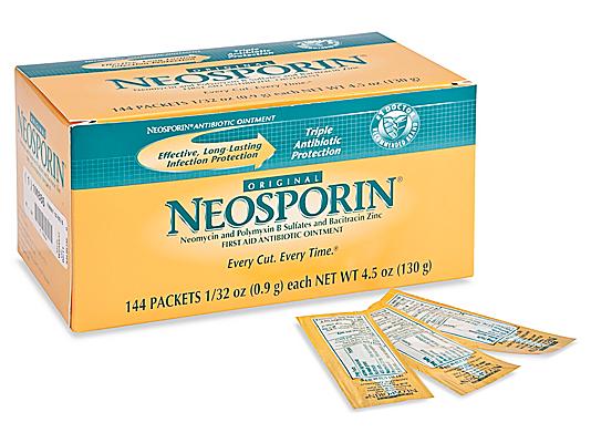 Lave offset fællesskab Neosporin® Packets, Single Use Neosporin® in Stock - ULINE