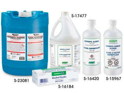 Bouteilles de lavage de sécurité – Isopropanol S-25281 - Uline