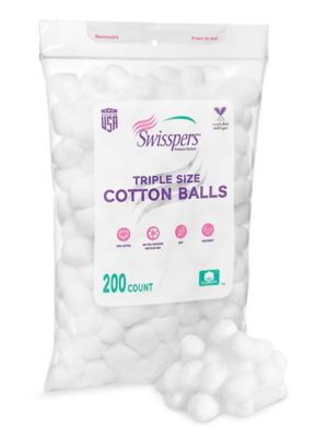 WHITE COTTON BALLS - 300/PACK - Avron Canada