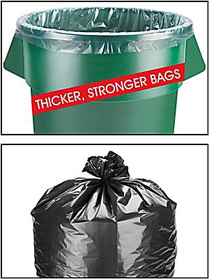 Heavy Duty Trash Bags, Industrial Garbage Bags in Stock - ULINE