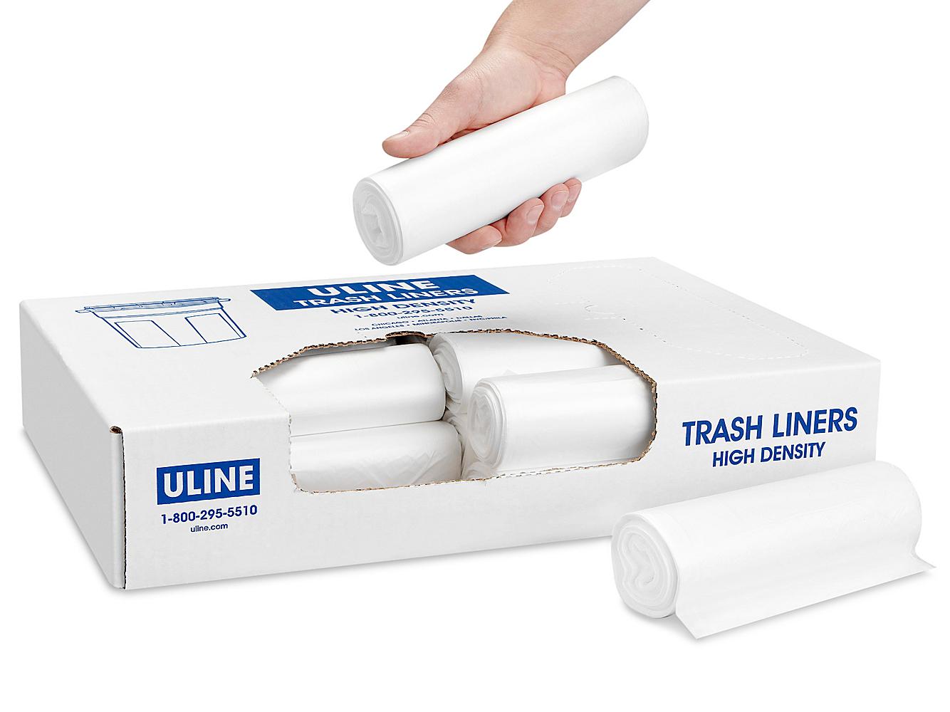 Uline Economy Coreless Trash Liners - .39 Mil, 20-30 Gallon S-7323 - Uline