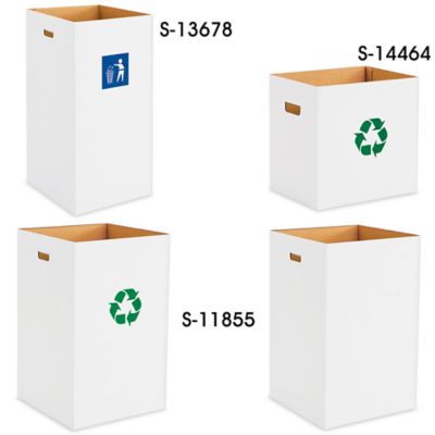 Cardboard Trash Cans in Stock ULINE.ca