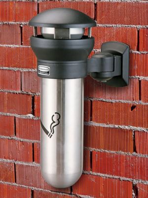Wall-Mount Smoker's Receptacle