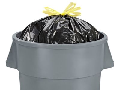 Drawstring Trash Bags, Drawstring Trash Liners in Stock - ULINE