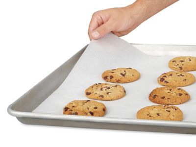 Silicone Parchment Paper Sheets - 12 x 16, Half Pan S-23532 - Uline