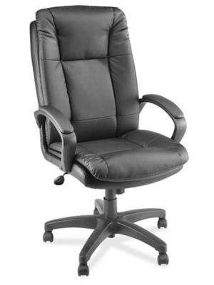 Chaise de conférence en cuir