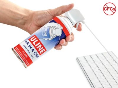 Compressed Air Can, Keyboard Cleaner, Can Air in Stock - ULINE