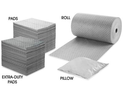 Absorbent Pads, Water Absorbent Pads in Stock - ULINE