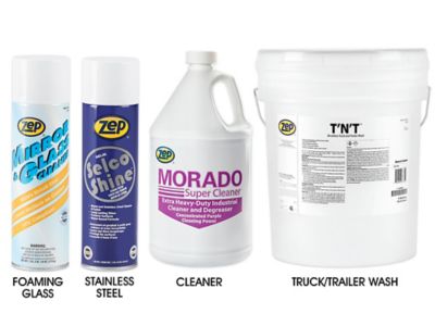 Zep Glass Cleaner, Zep Cleaner, Zep Lubricant, Zep Degreaser, Zep, Industrial Cleaning Supply