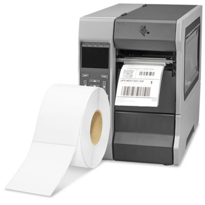 Removable Adhesive Desktop Direct Thermal Labels - 4 x 2 S-19485 - Uline