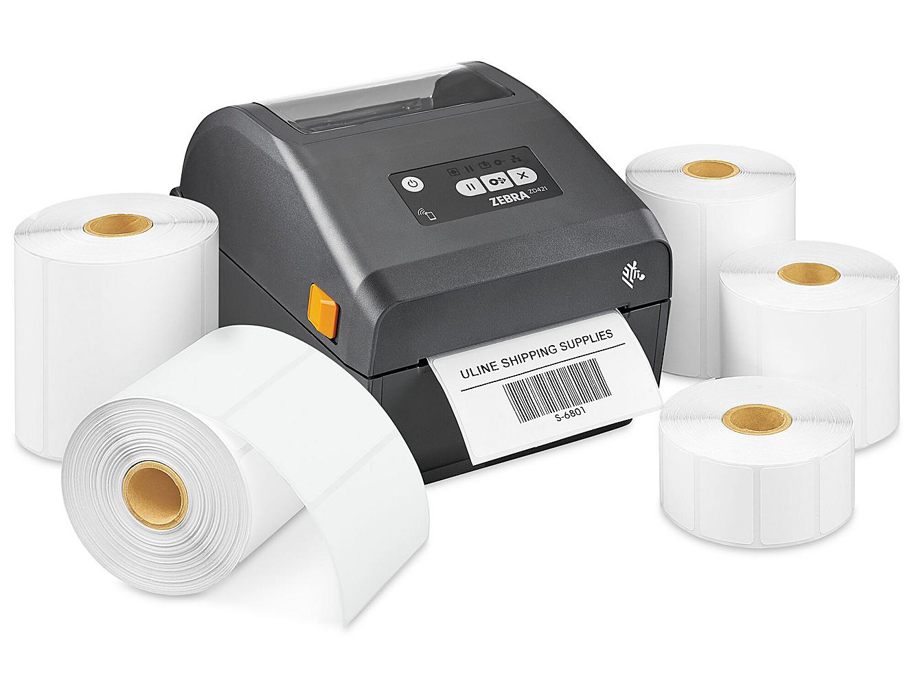 New Details about   ULINE DIRECT Thermal Labels S-8001 2 Boxes 12 Rolls in ea. 