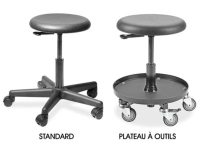 Tabourets d'atelier mobiles en polyuréthane