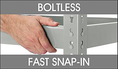 Boltless, Fast Snap-In of Rack
