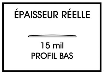 Glue Dots: épaisseur réelle