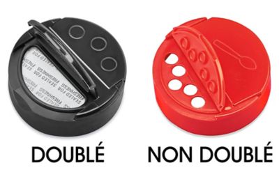 Couvercles pour contenants à épices