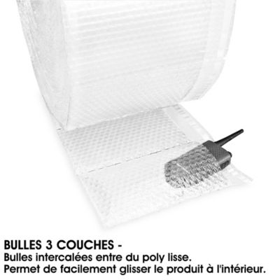 Rouleau de sacs à bulles robustes