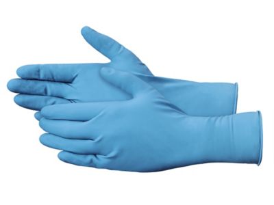 Uline Exam Grade Latex Gloves with Extended Cuff