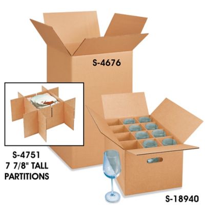 Cardboard Boxes w/ Dividers