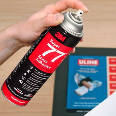 6 CANS - 3M™ Super 77 Multipurpose Adhesive - NEW, SEALED, NET WT
