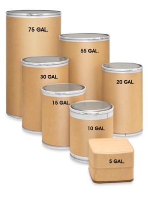 Fiber Drums, 55 Gallon Fiber DrumsFiber Drums, 55 Gallon Fiber Drums  