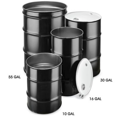 Barils en acier, Barils en métal, Barils en acier – 55 gallons en Stock -  ULINE.ca