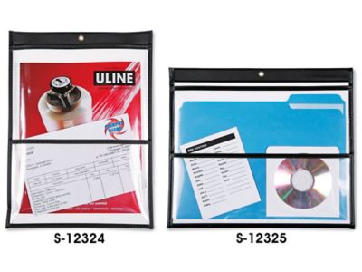 Dual Pocket Job Ticket Holders in Stock ULINE