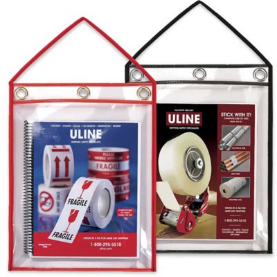 Deluxe Job Ticket Holders in Stock ULINE
