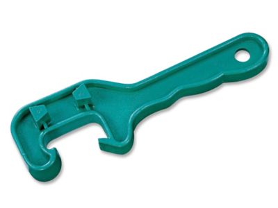 New ULINE Pail / Lid Opener Pry Tool for Plastic Pails and Buckets Green  H-1468