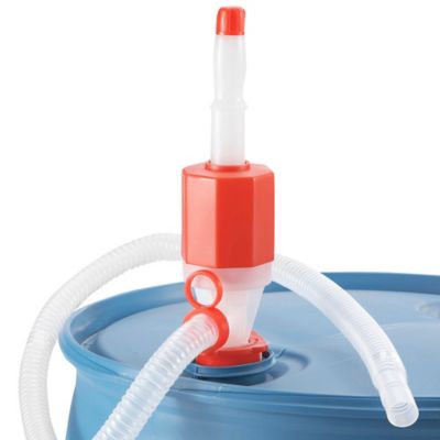 BECKSON HDPE Hand Operated Drum Pump, Piston, Ounces Per Stroke: 20 Oz