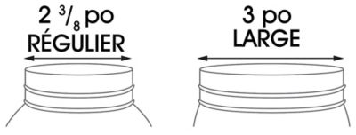 Ouvertures des bocaux