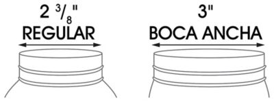 Aberturas de Frascos