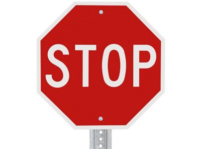 Stop Signs Metal Stop Signs In Stock Uline