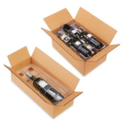 Plastic Wine Shippers, Plastic Wine Shipping Trays in Stock ULINE.ca