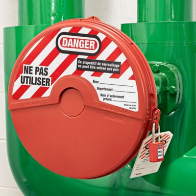 Cadenassage pour robinet-vanne