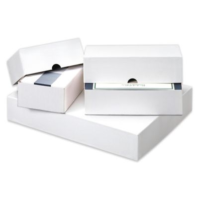 Cajas de 2 Piezas para Ropa - 15 x 9 1/2 x 2, Negras Brillosas, 38 x 24 x  5 cm S-11513 - Uline