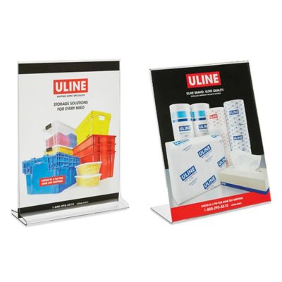 Standing Sign, Floor Standing Sign Holders in Stock - ULINE