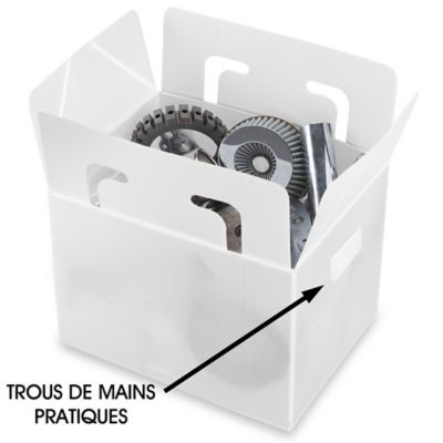 Boîtes en plastique