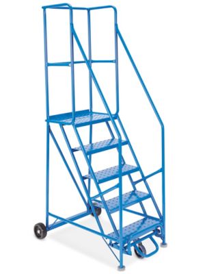 Narrow Aisle Rolling Ladders in Stock ULINE.ca