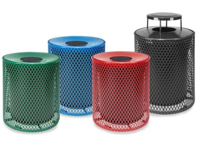 Thermoplastic Trash Cans in Stock ULINE