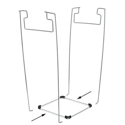 Support De Sac Poubelle (Blanc)Support Pour Sac Poubelle Poignée En